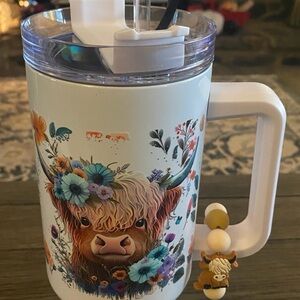 Shaggy Cow Tumbler Set